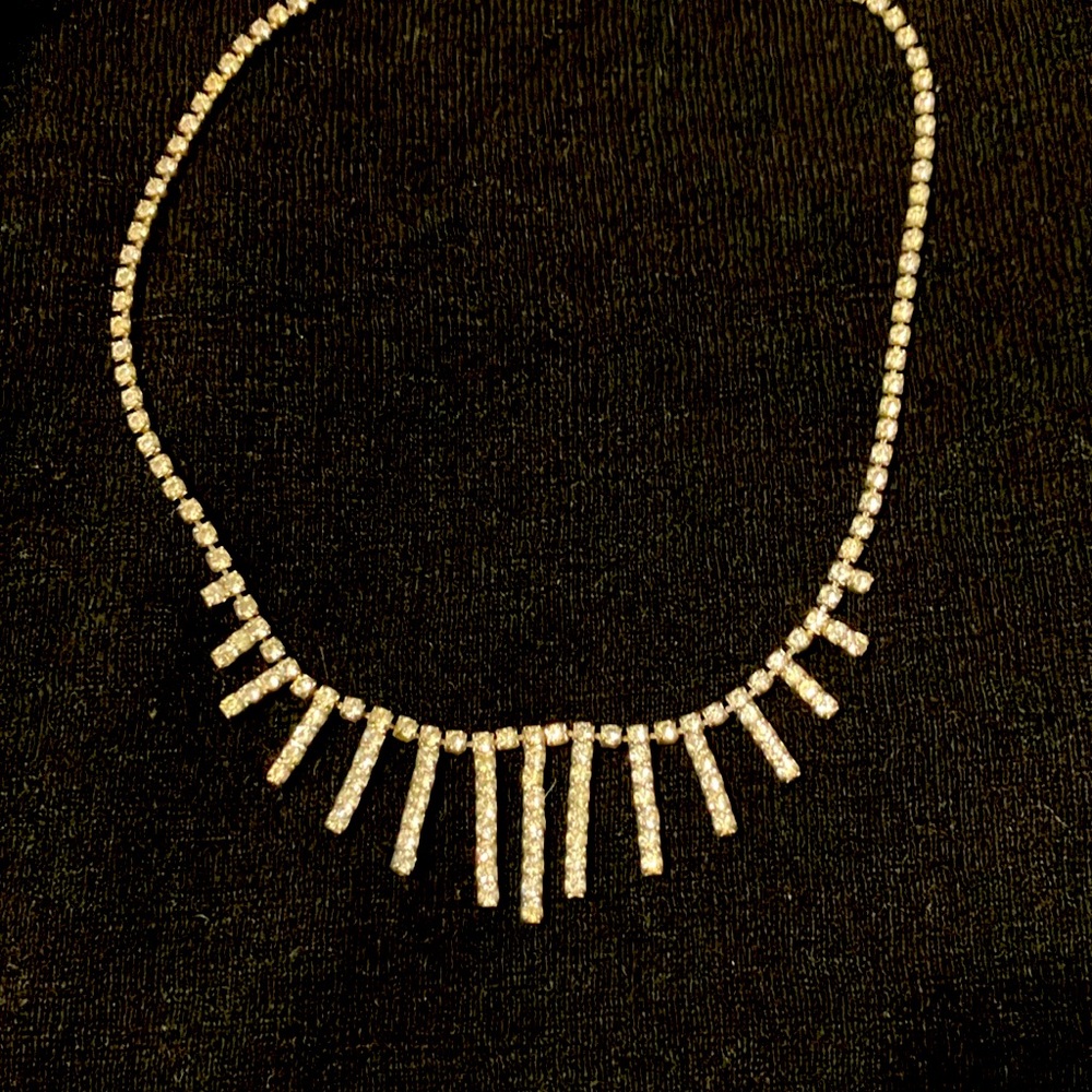 Rhinestone Necklace fit for a Princess!